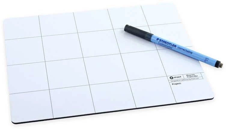 „iFixit Mako“ 64 bitų sukimo rinkinys + „Pro“ magnetinis projekto kilimėlis