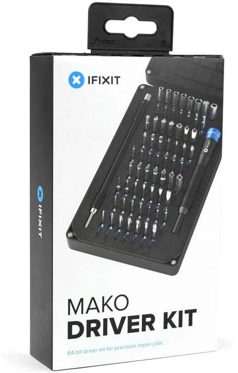 iFixit Mako 64 Bit Driver Kit, Schraubendreher + faltbare Antistatik-Matte