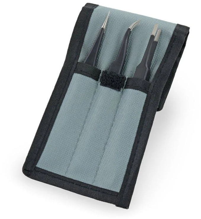 iFixit - antistatinių pincetų rinkinys - ESD - 3 vnt, - IF145-060-3