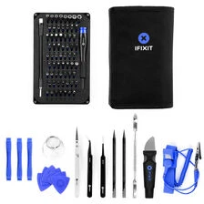 iFixit Pro Tech Toolkit + iFixit FixMat magnetische Projektmatte, ESD-geschützt - blau