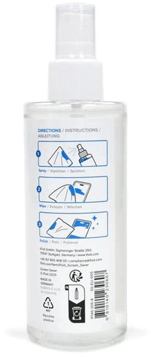 Valiklis iFixit Screen Saver Reinigungsspray – 200 ml