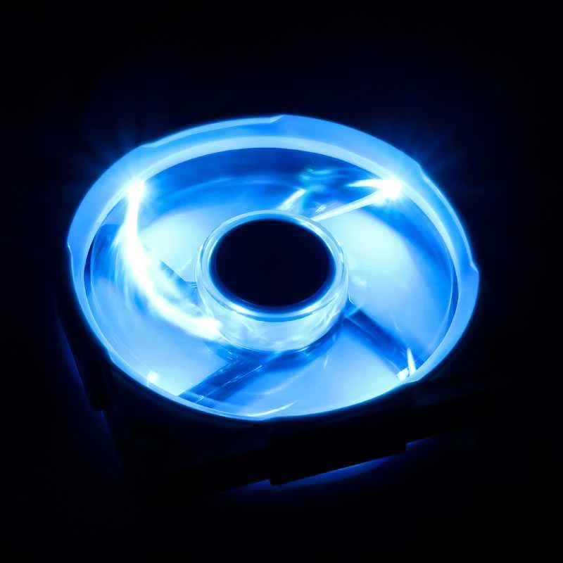 In Win InWin Aurora RGB-LED korpuso ventiliatorius, 120mm, 3er Set – juodos spalvos/baltos spalvos