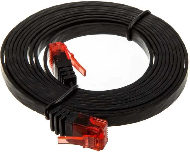 InLine 1.5m - U/UTP tinklo kabelis - 1000 Mbit - Cat.6 - RJ45 - juodas (71614S)