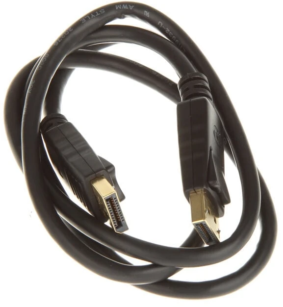 InLine 4K (UHD) DisplayPort Cable, juodas - 1m