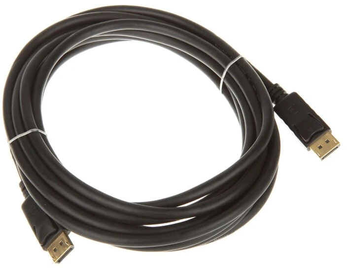 InLine 4K (UHD) DisplayPort Cable, juodas – 5m