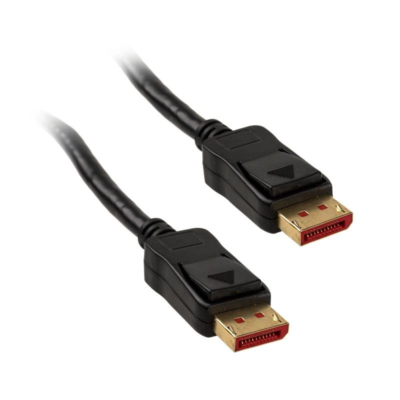 InLine 8K (UHD-2) DisplayPort laidas, juodas - 1,5 m