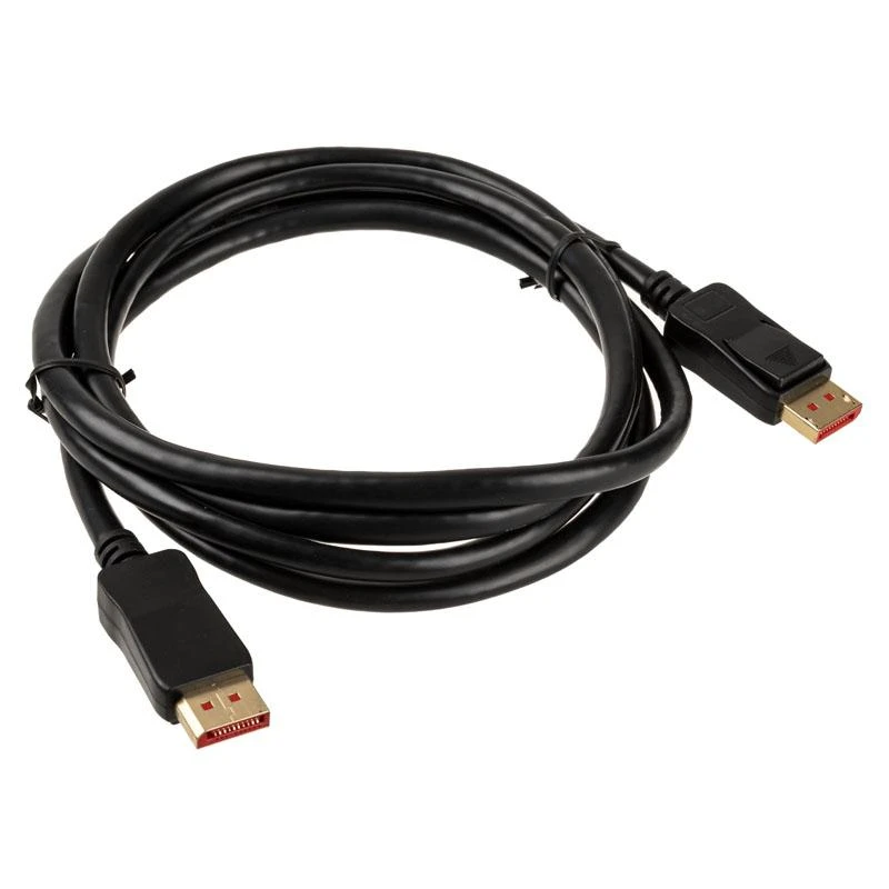 „InLine 8K“ (UHD-2) „DisplayPort“ kabelis, juodas - 2 m