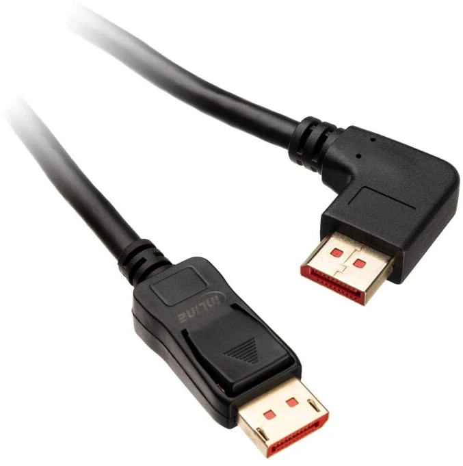 Kabelis InLine DisplayPort - DisplayPort 1m juoda (17151L)