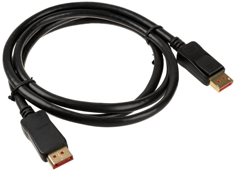Kabelis InLine DisplayPort - DisplayPort 1m juoda (ZUDP-045)