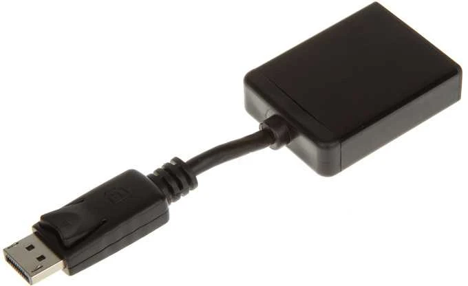 „InLine“ adapterio laidas, „DisplayPort“ lizdas su DVI-D lizdu – juodas
