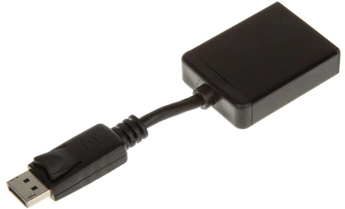 Adapteris AV InLine DisplayPort - DVI-D juoda (17199K)