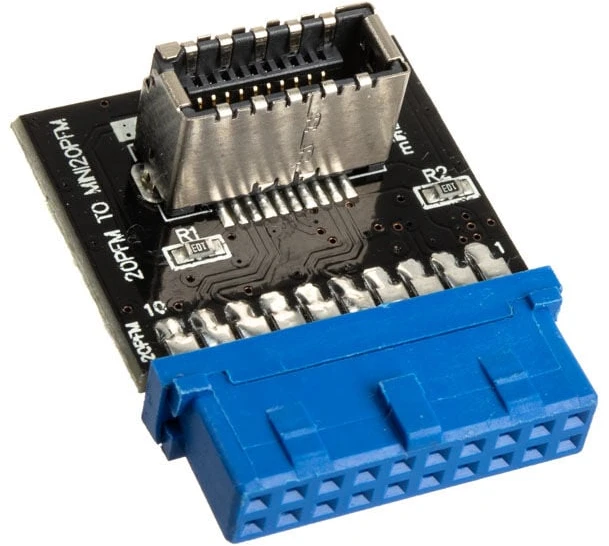 Inline Integruotas adapteris iš USB 3.0 į USB 3.1, vidinis