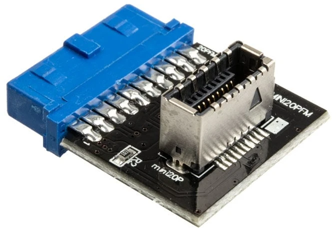 Inline Integruotas adapteris iš USB 3.0 į USB 3.1, vidinis