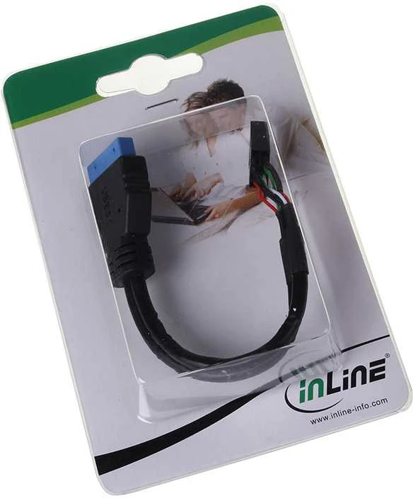 InLine Adapteris vidinis USB 3.0 į vidinį USB 2.0 - 15 cm