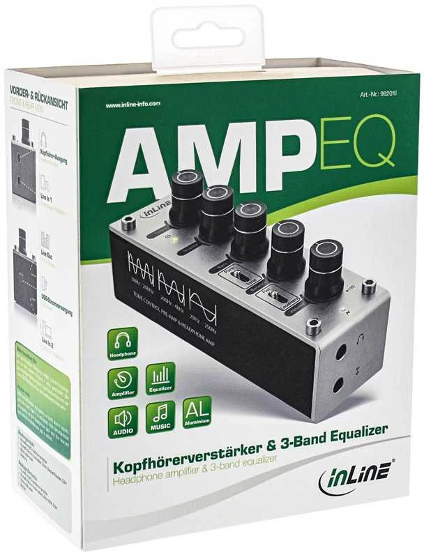 Stiprintuvas Headphone InLine Transistor AmpEQ 99201I