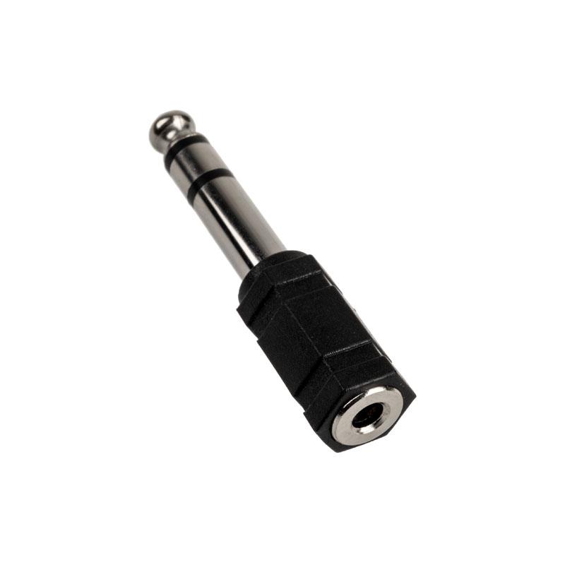 InLine garso adapteris, 6,3 mm lizdo kištukas iki 3,5 mm lizdo (stereo) - juodas