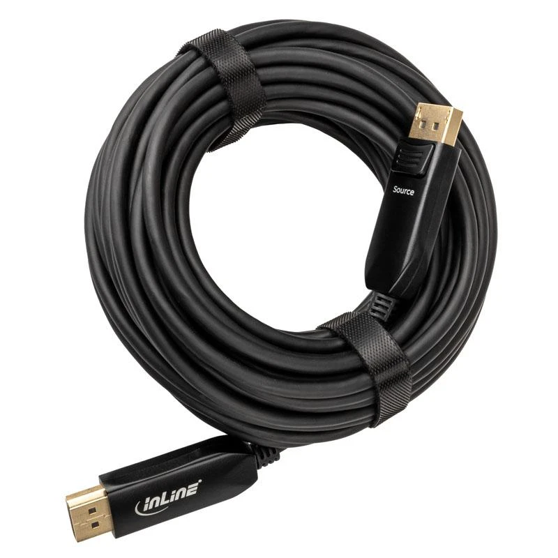 InLine 10m ilgio optinis DisplayPort laidas