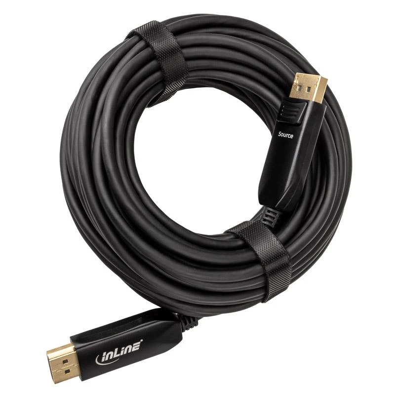 DisplayPort AOC 15m laidas su Source jungtimi