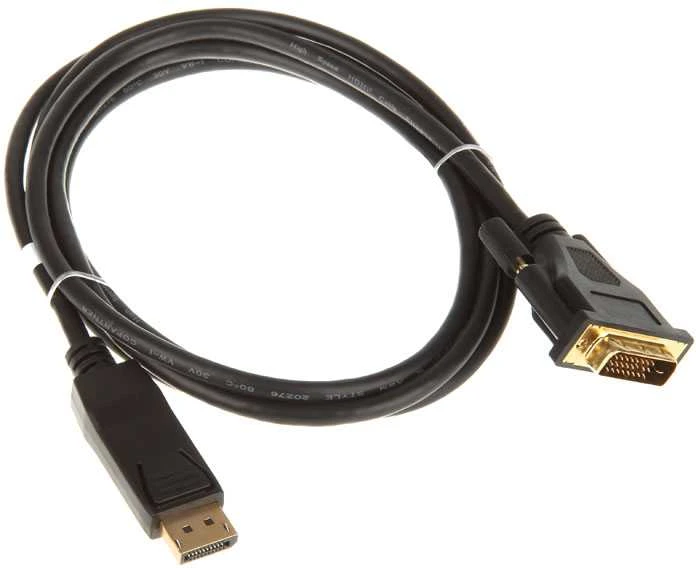 InLine DisplayPort į DVI konverterio kabelis, juodas - 2m