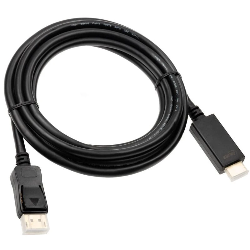 InLine DisplayPort į HDMI konverterio laidas, 4K/60Hz, juodas - 3m