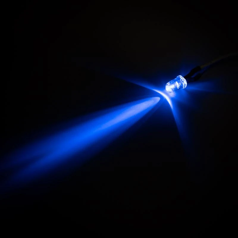 „InLine HDD-LED“ / maitinimo šviesos diodas pagrindinės plokštės prijungimui, mėlynas – 80 cm