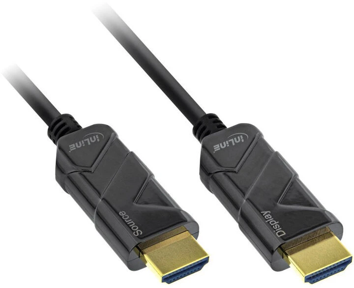 Kabelis InLine HDMI - HDMI 15m juoda (17915I)