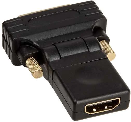 InLine HDMI-DVI adapteris, iš HDMI lizdo į DVI kištuką, lankstus kampas
