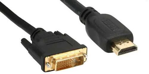 Kabelis InLine HDMI - DVI- D 2m juoda (17662P)