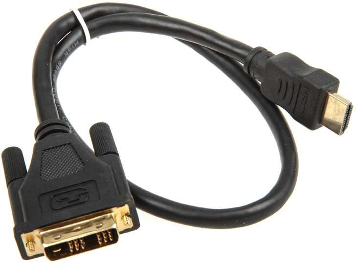 InLine HDMI į DVI adapterio kabelis didelės spartos, juodas - 0,5 m