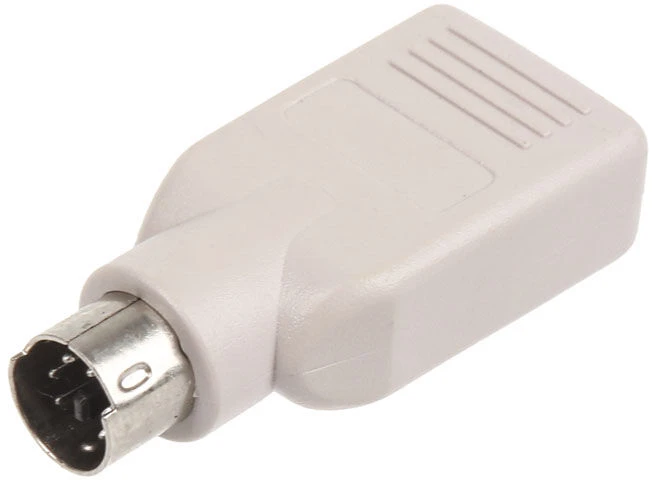 USB 2.0 į PS/2 adapteris iš „Inline“, skirtas klaviatūrai arba pelei