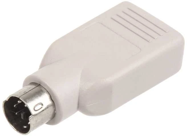 USB 2.0 į PS/2 adapteris iš „Inline“, skirtas klaviatūrai arba pelei