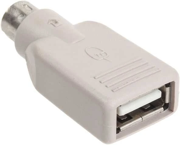USB 2.0 į PS/2 adapteris iš „Inline“, skirtas klaviatūrai arba pelei