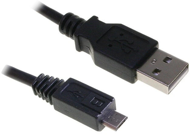 Kabelis USB InLine USB-A - microUSB 1.5 m Juodas (31715)