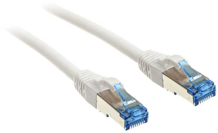 InLine pataisomasis kabelis Cat.6A, S/FTP (PiMf), 500MHz, baltas - 1,5 m