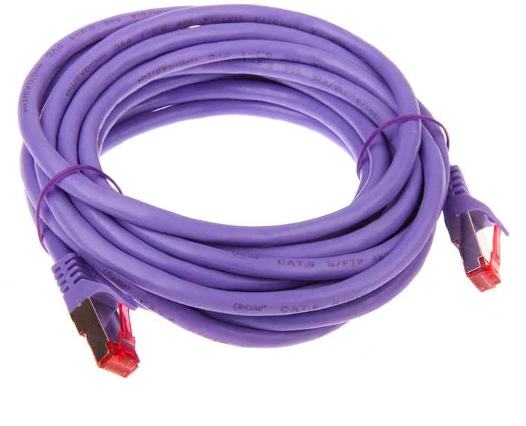 InLine patch cable Cat.6, S/FTP (PiMf), 250MHz, violetinė - 5m