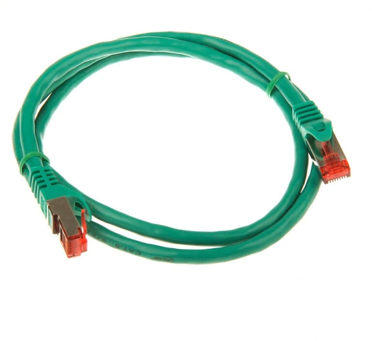 InLine Patchcord, Cat.6, S/FTP, 1m, žalia (76411G)