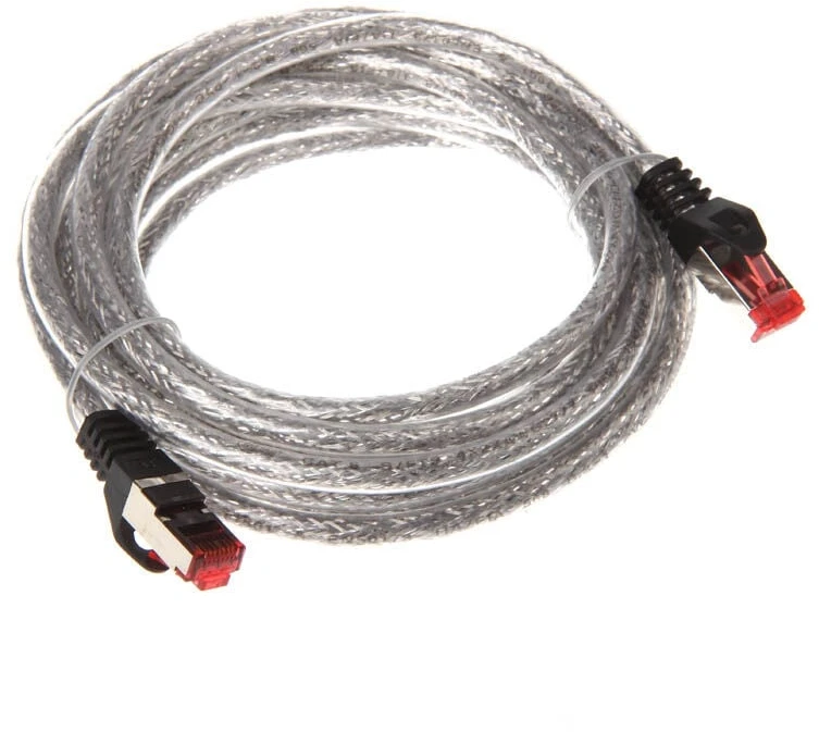 InLine 3m Cat.6 tinklo kabelis 1000 Mbit RJ45 skaidrus (76403T)