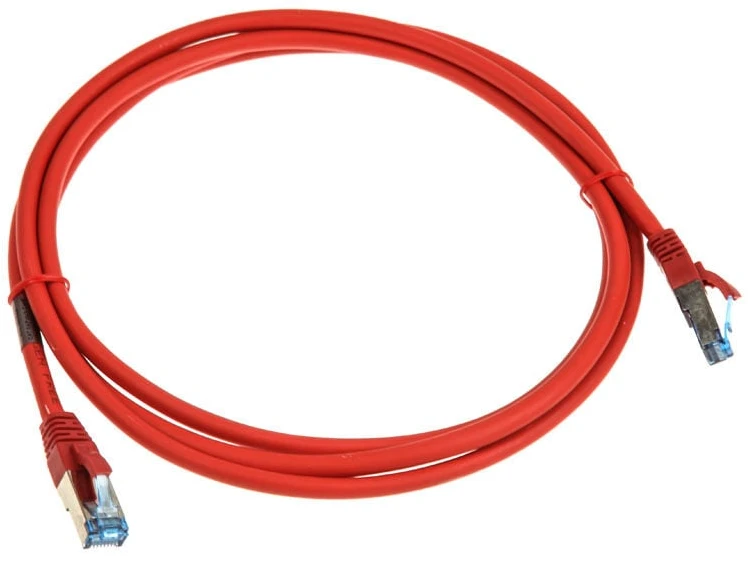 InLine Patch kabelis Cat.6A, S/FTP (PiMf), 500MHz, raudonos spalvos – 2m