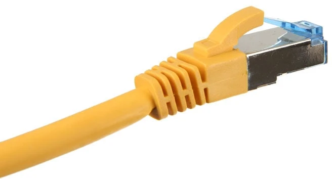 InLine Patch kabelis Cat.6A, S/FTP (PiMf), 500MHz, geltonos spalvos – 2m