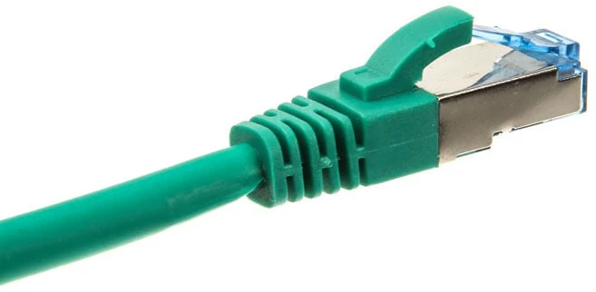 InLine Patch tinklo kabelis Cat.6A, S/FTP (PiMf), 500MHz, žalia, 10m (76800G)