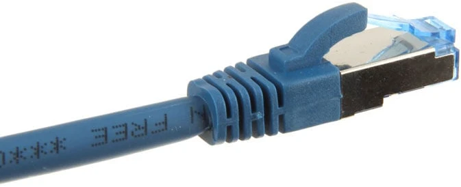 InLine Komutacinis kabelis Cat.6A, S/FTP (PiMf), 500MHz, mėlynas – 5m