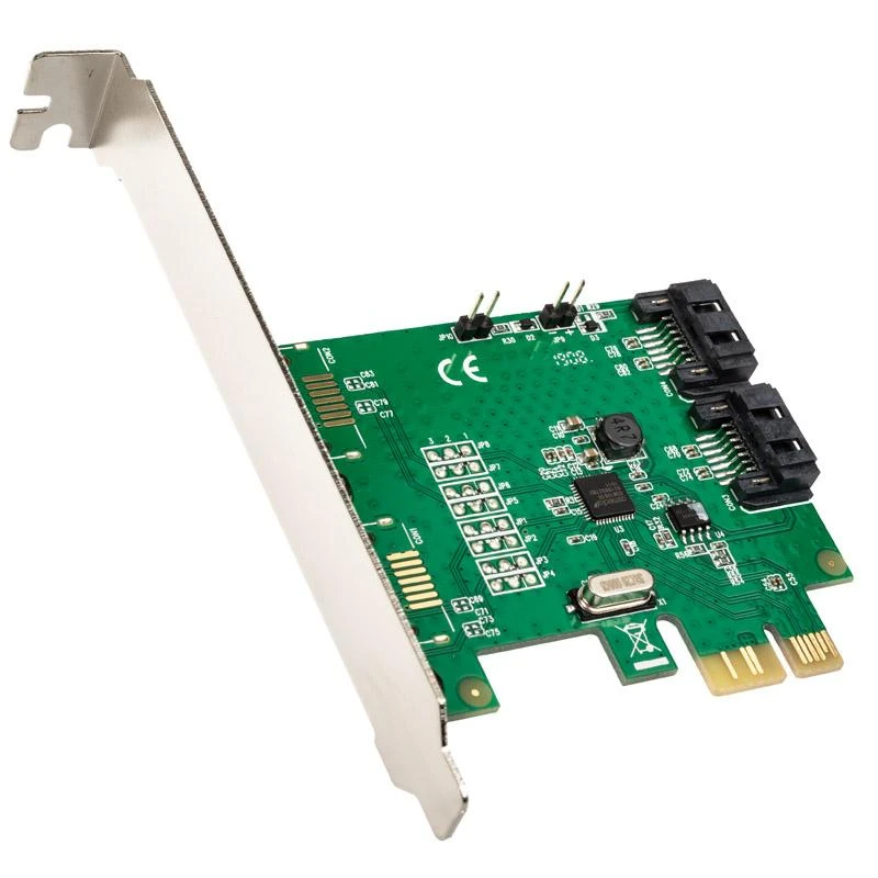 InLine RAID valdiklis PCIe x1, skirtas 2x SATA 6G, su LP lizdo laikikliu