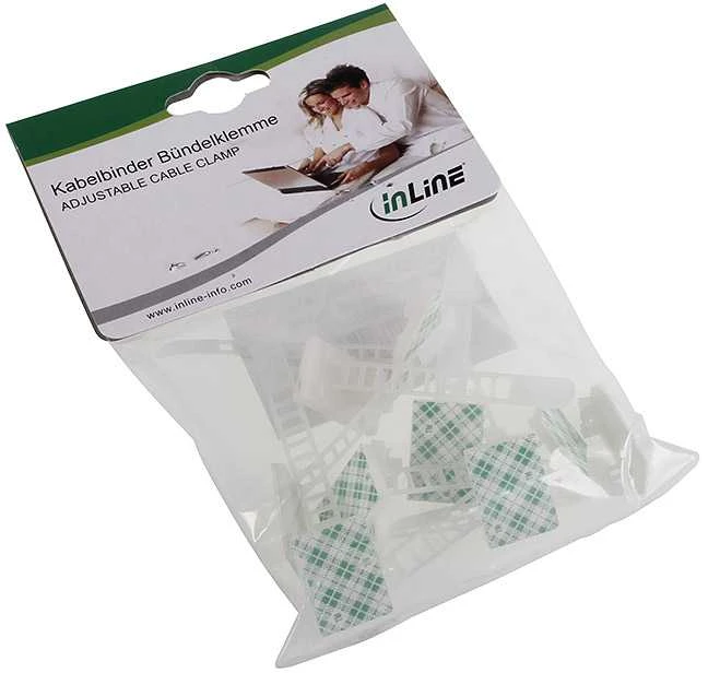 „InLine“ pluošto spaustuvų rinkinys, 10 dalių, 64 mm, natūralus