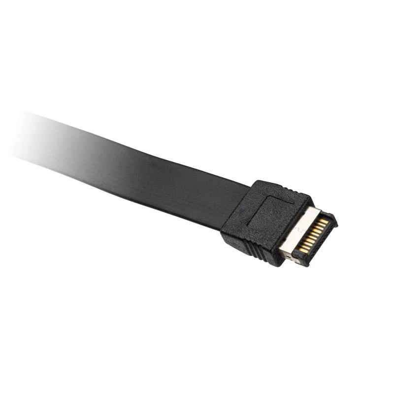InLine lizdo laikiklis USB Type-C į USB 3.1 priekinį skydelį Key-A vidinis, 0,5 m