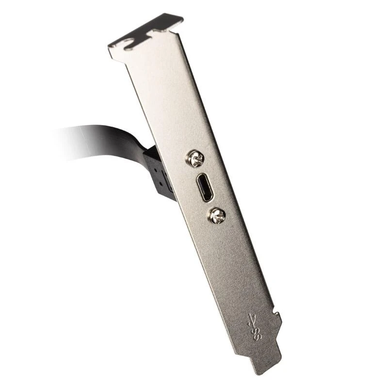 InLine lizdo laikiklis USB Type-C į USB 3.1 priekinį skydelį Key-A vidinis, 0,5 m