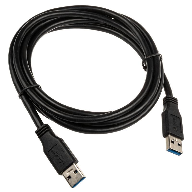 InLine USB 3.0 kabelis, nuo A iki A, juodas - 2m