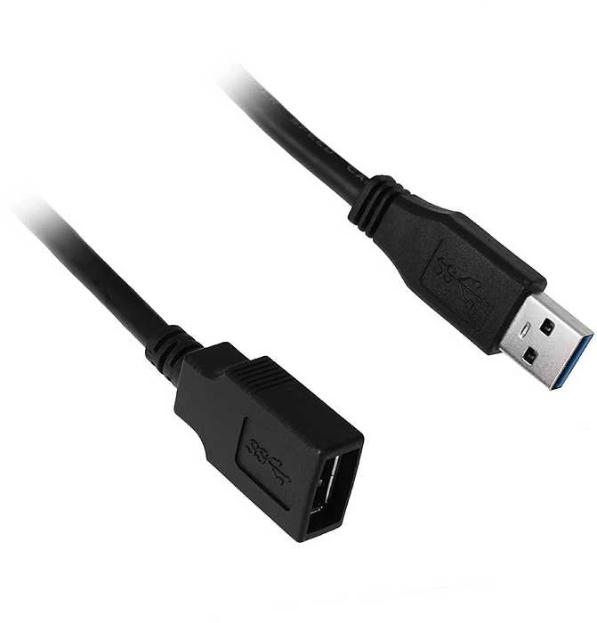 Inline Įmontuojamas USB 3.0 prailgintuvas – 3 m