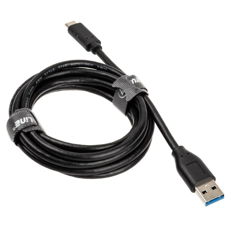 InLine USB 3.2 Gen.2 kabelis, tipas C iki A vyriškas/vyriškas, juodas - 2m