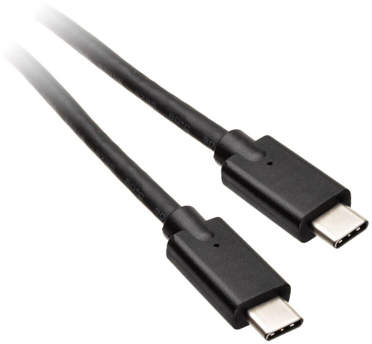 Kabelis USB InLine USB-C - USB-C 1.5 m Juodas (35704A)