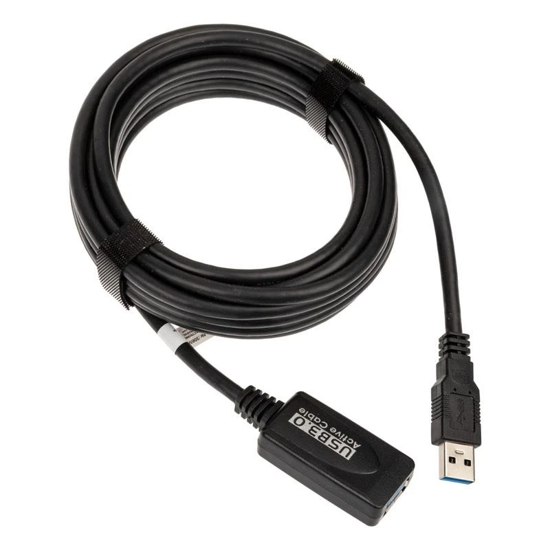 InLine USB-A 3.2 Gen.1 plėtinys, USB-A į USB-A, juodas - 5 m